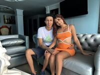 live sex webcam couple GabrielAndAdhara